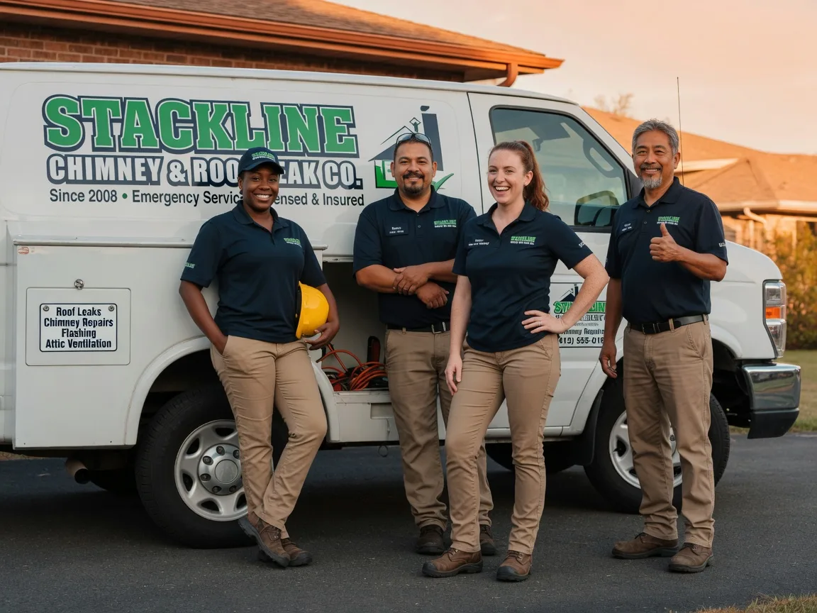 Chimney flashing repair company in Dike, IA